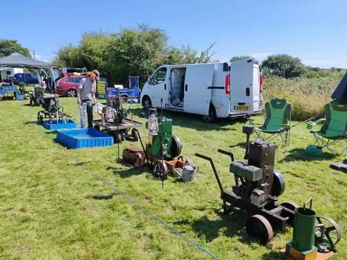 Tractors and Trains - Not so stationary exhibits