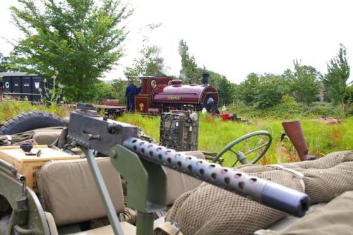 Steam Train Day + Military day