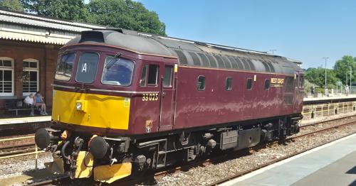 Class 33s and Mainline Work at Yeovil Junction
